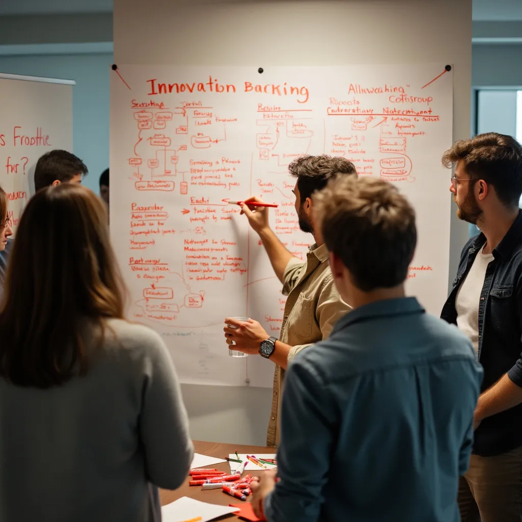 Taller de innovación con participantes comprometidos